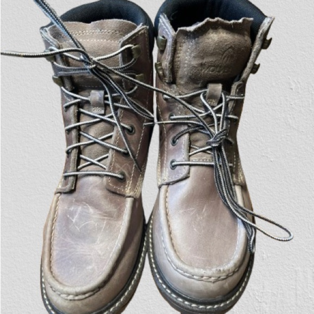 Wolverine Forge Ultraspring WP Moc Toe 6" W220035 Mens Gray Work Boots